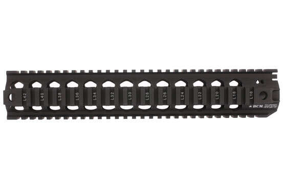 Bravo Company Manufacturing QRF-12 Quad Rail Free Float Handguard measures 12.62 inches long